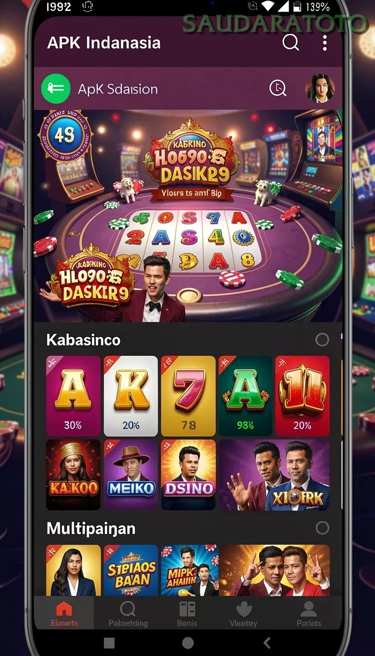 Cuplikan layar 77RL — pengaturan akun