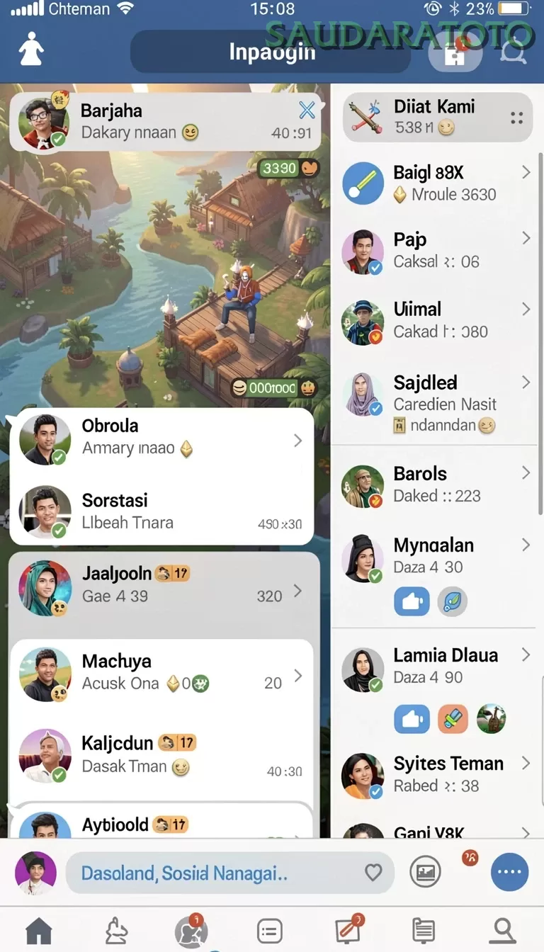 Cuplikan layar JUARA666 — aktivitas