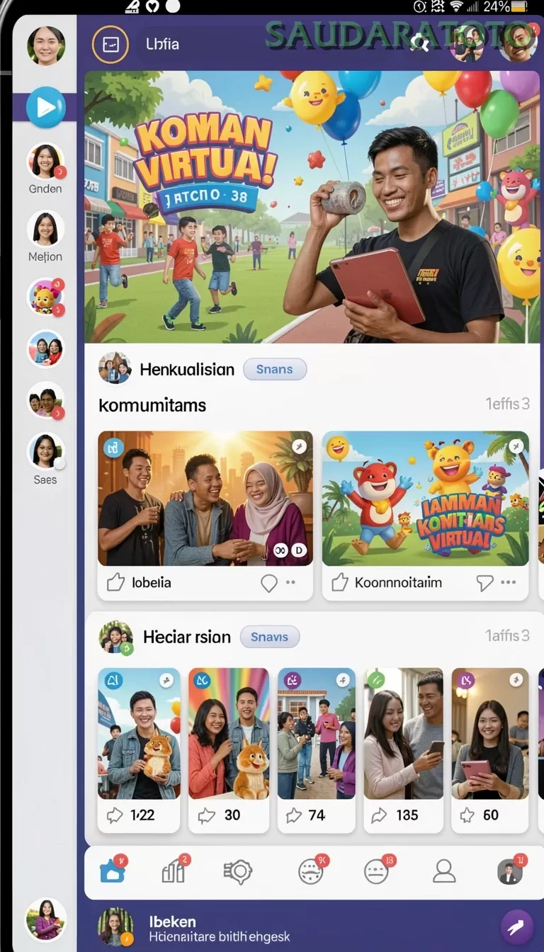 Cuplikan layar JUARA666 — menu navigasi