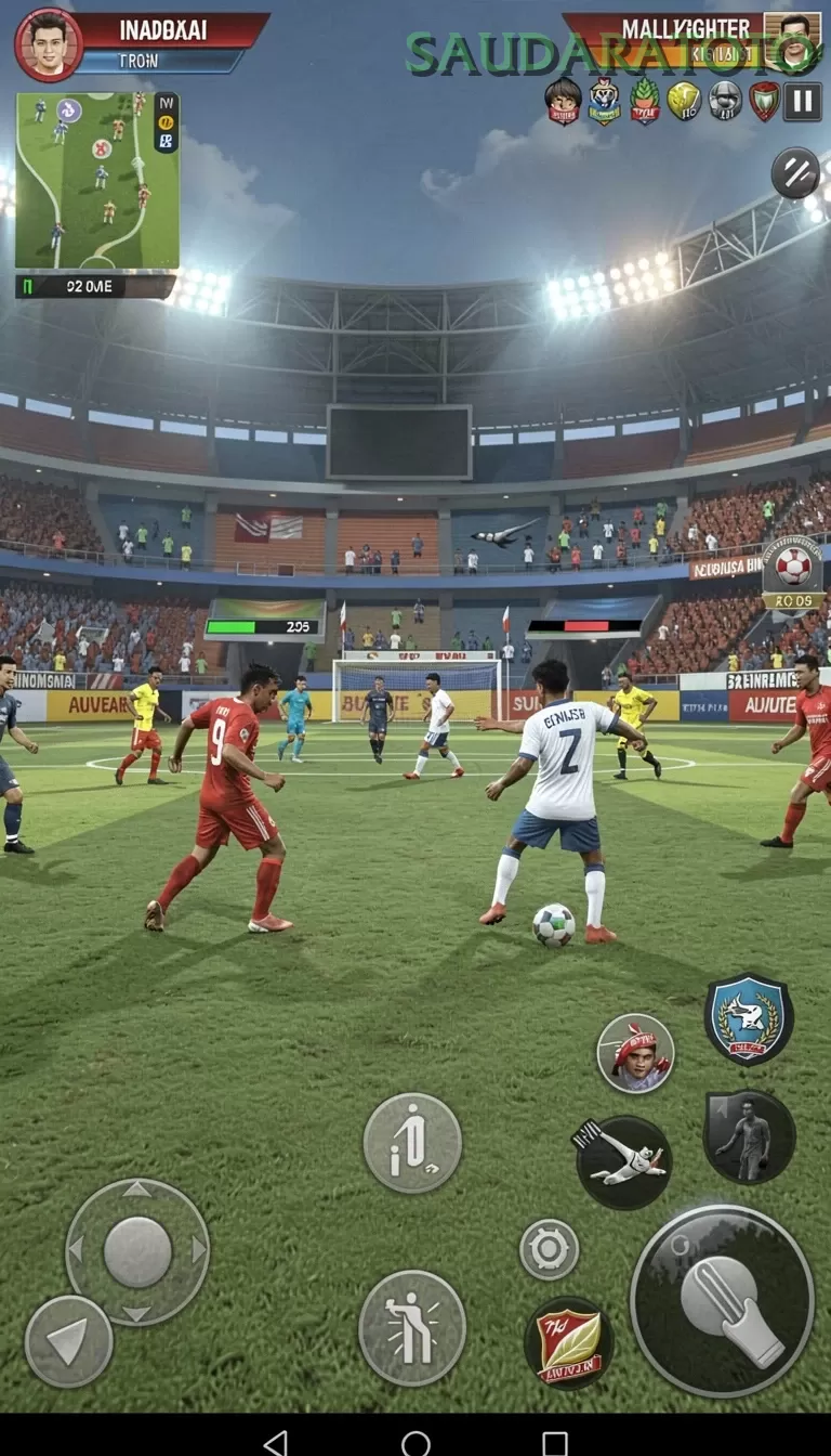 Cuplikan layar 7METER — halaman utama